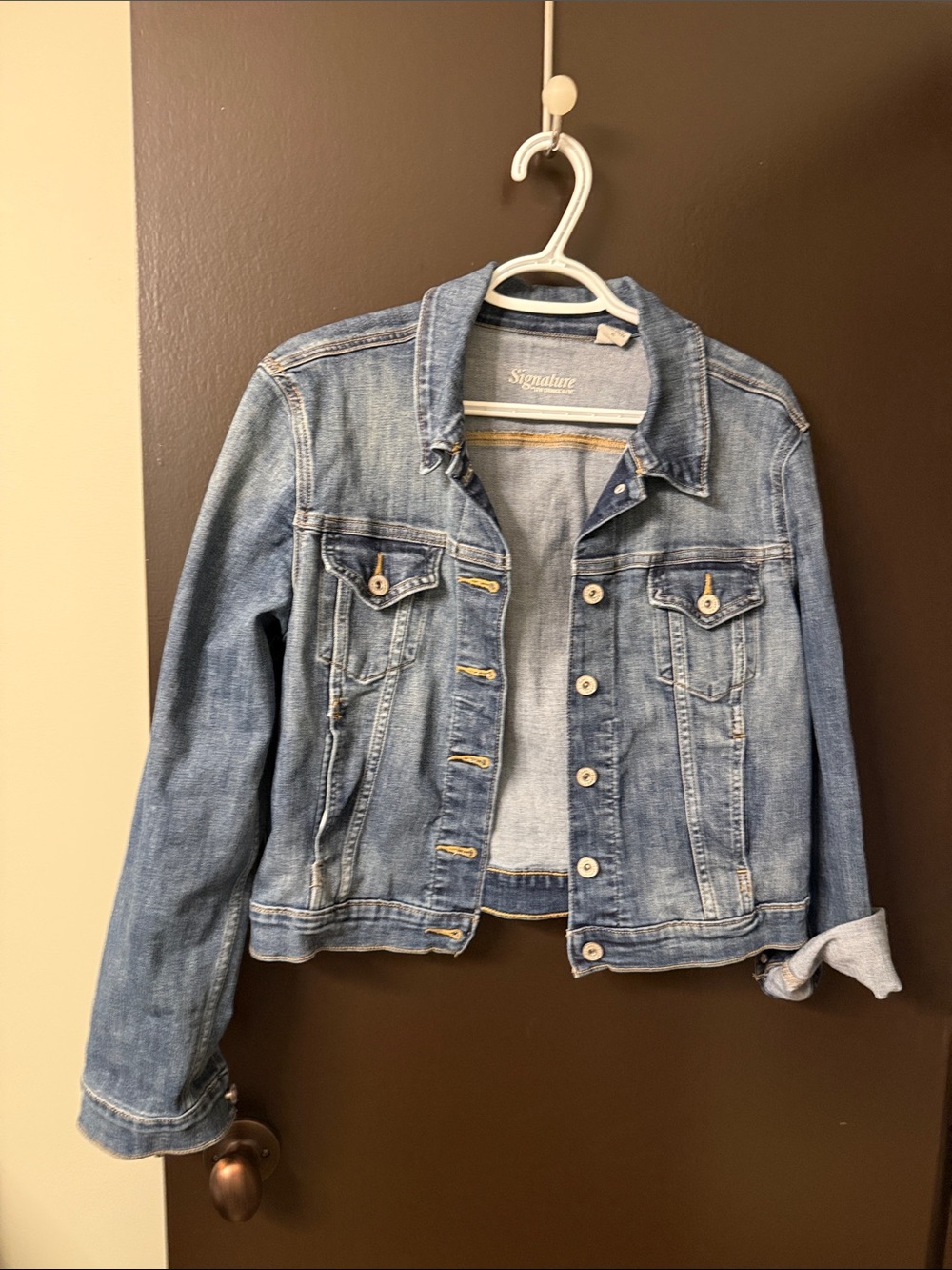 Signature Light Blue Denim Trucker Jacket